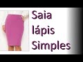 Molde da Saia Lápis