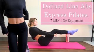 7 MIN Express Pilates for Defined ABS & 11 Lines screenshot 4