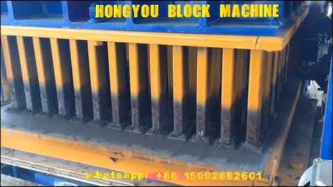 Qt8-15 Hydraulic PLC Control Automatic Concrete Burning-Free Hollow Block Molding