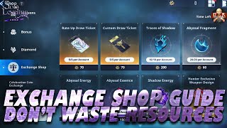 [Solo Leveling: Arise]  WHAT TO BUY FROM THE EXCHANGE SHOP! These are PRIORITY for ALL players!
