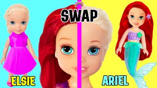 BODY SWAP! Elsie and Ariel get mixed up! Mermaid Stories for Kids | 1 Hour Video