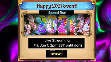 Merge Dragons Happy 2021 Event!  (With some Merge Magic at the end possibly)