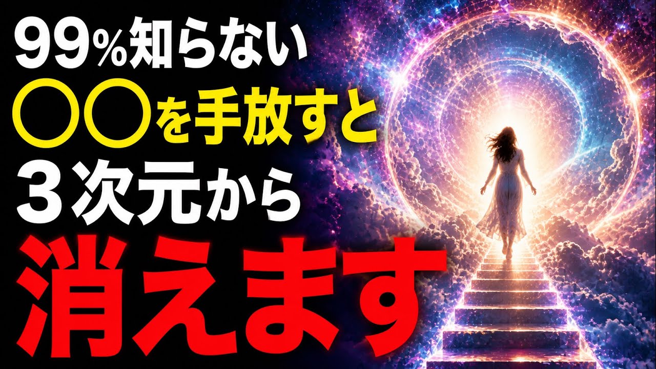 “〇〇を手放す”とどうなるのか?最終覚醒の正体【完全解説】