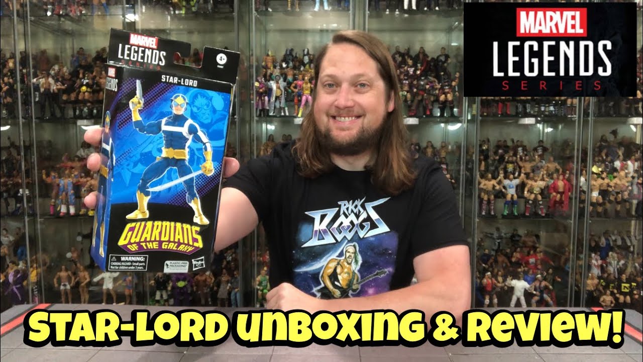Star-Lord Marvel Legends Unboxing & Review!