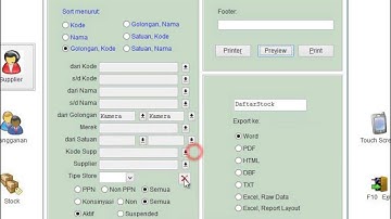1081  Master - Sub golongan