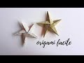 Origami facile etoile