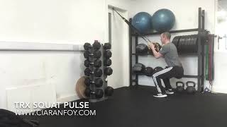 TRX Squat Pulse