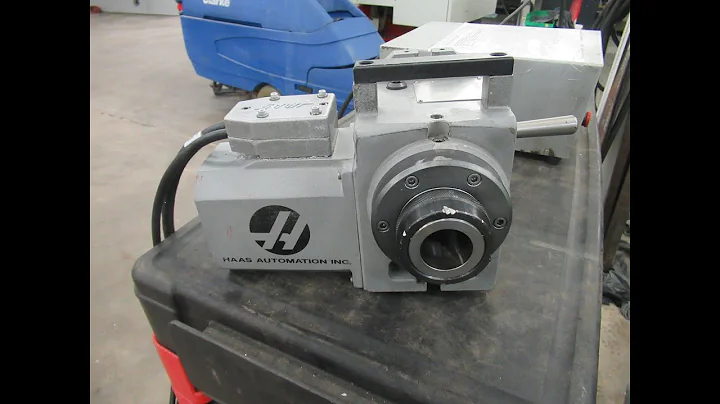 Haas HA5C Brushless 4th Axis Rotary with 5C Lever Collet Closer & Thread Protector