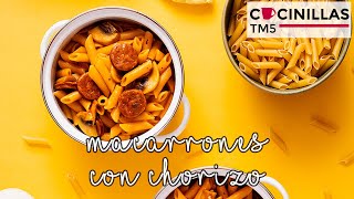 Macarrones con Chorizo en 30 minutos | Recetas Thermomix