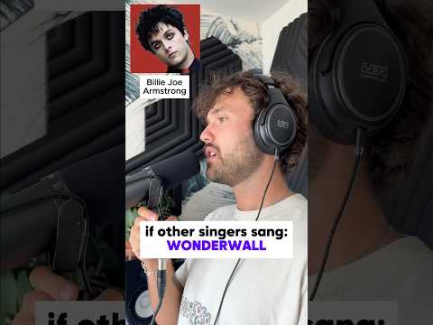 if 9 other singers sang WONDERWALL