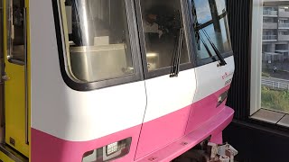 新京成電鉄8900形8938編成　新鎌ヶ谷駅発車