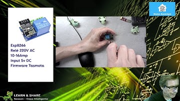 #9 Como usar o  Módulo Relé  WiFi ESP8266 ESP-01 com FirmWare TASMOTA