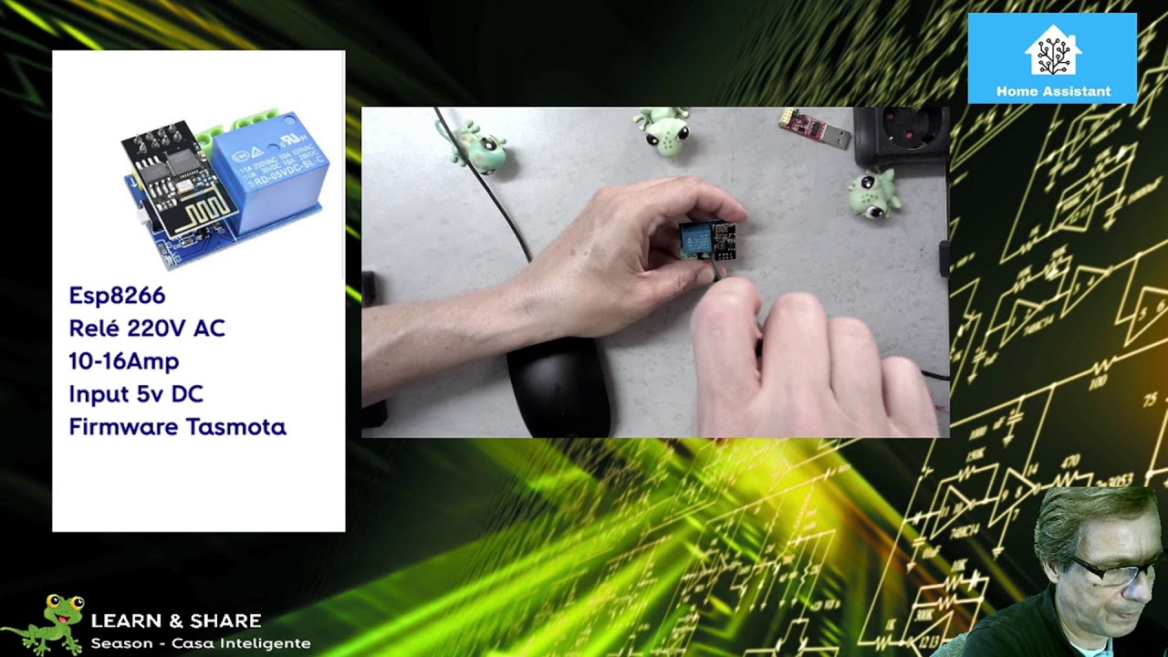 #9 Como usar o Módulo Relé WiFi ESP8266 ESP-01 com FirmWare TASMOTA ...