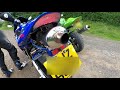 HONDA CBR600RR AND KAWASAKI ZX6R 636 SOUND TEST