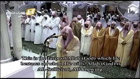 ج2 صلاة التراويح ليلة 6 رمضان 1435 سورة المائدة [27-81] الشيخ بندر بليله