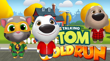 Talking Tom Gold Run - Ben, Tom, Hank - Full Screen - LILU Gameplay (Android, iOS)