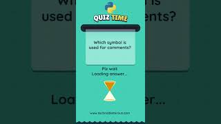 Python Quiz | Python Comments: Test your python skills #python #coding #itjobs #programming