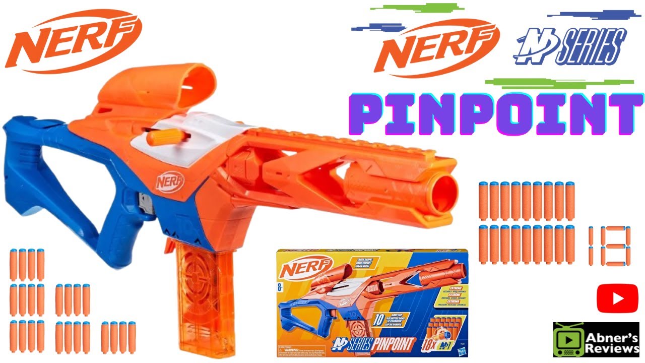 NERF N Series PINPOINT Unboxing & Review by Abners Reviews 