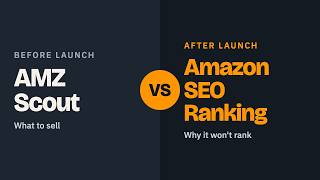Amazon SEO Ranking vs AMZScout (2026): Which One Should You Use