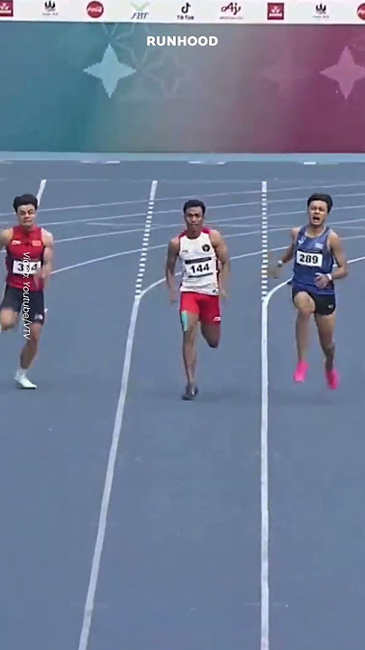Perunggu 200 M. Tetap Semangat Zohri! #SEAGamesKamboja #SEAGames2023 #Runhood #Running #Lari