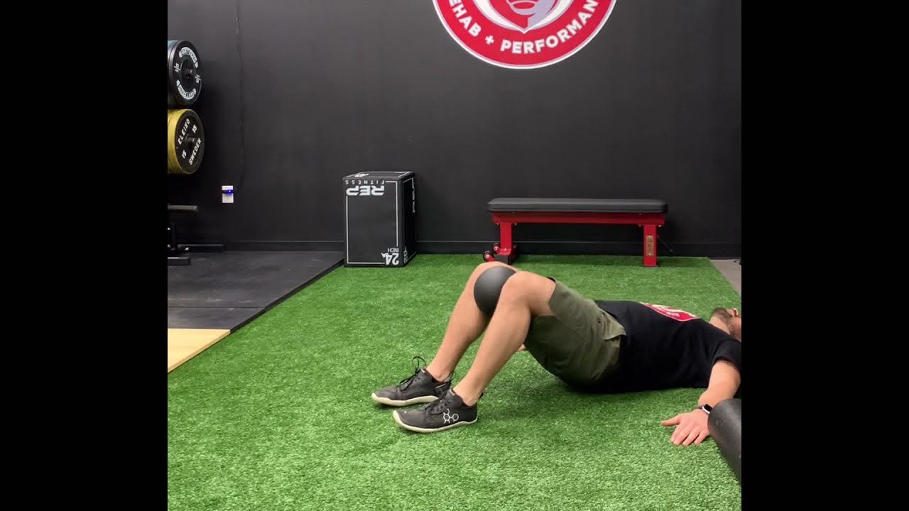 Hip Adduction + Hip extension (ball squeeze) YouTube