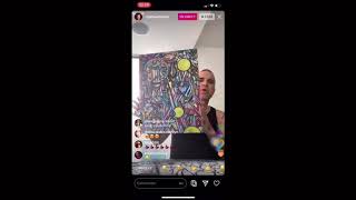 Robbie Williams live on Instagram singing Rock DJ