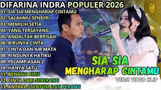 Sia Sia Mengharap Cintamu  Salahmu Sendiri  Difarina Indra  Om Adella Terbaru 2026