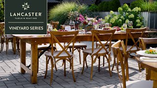 LT&S Vineyard Series Showcased: Elegant Dining Furniture