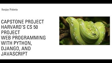 Capstone Project CS50 Python with Django and Javascript for Web Programming