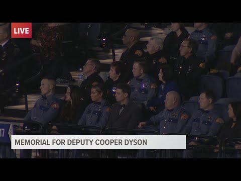 Pierce County Sheriff Paul Pastor honors fallen Deputy Cooper Dyson ...