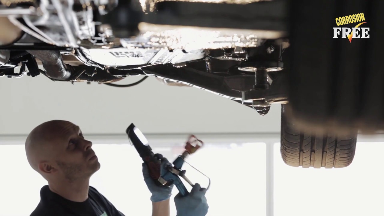 Rustproofing using Corrosion Free Formula 3000