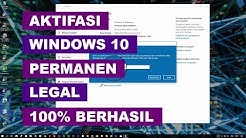 Aktivasi Windows 10 Online Permanen Anti Blokir Legal 100% Berhasil - Durasi: 13.06. 
