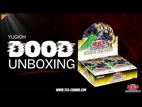 Yugioh Doom of Dimension Unboxing! New DDD & Cyclone Theme