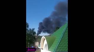 Пожар произошел в цехе механического завода в Сергиевом Посаде