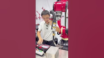 Welding robot.#industrial #robot #welding #spraying #stamping #machine #palletizing