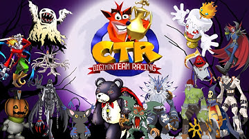 CTR Crash Team Racing: Digimon Halloween Modpack