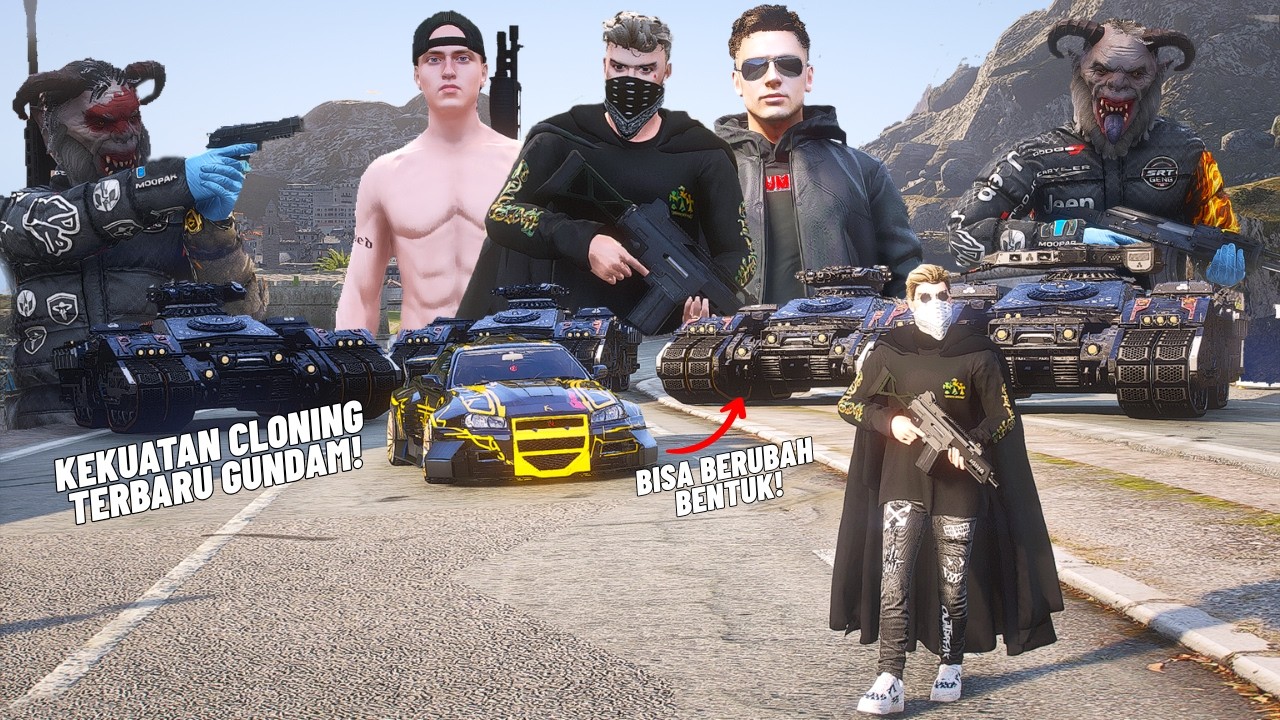 AKU KE LOS SANTOS UNTUK CIPTAKAN KEKUATAN GUNDAM BARU DAN KALAHKAN MEREKA SEMUA