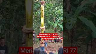 PANJAT POHON PISANG SAMA SULITNYA. DG PANJAT PINANG