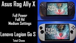 Asus Rog Ally X VS Lenovo Legion Go S - Total Chaos Comparison