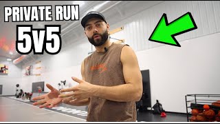 Private 5v5 Pick Up Run At Friga Facility (extra Footage)