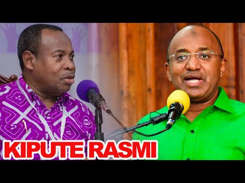 ZECCC WAMALIZA MZIZI WA FITNA SASA OMO NA MWINYI NI JINO KWA JINO KINYANG ANYIRO CHA URAIS Z BAR