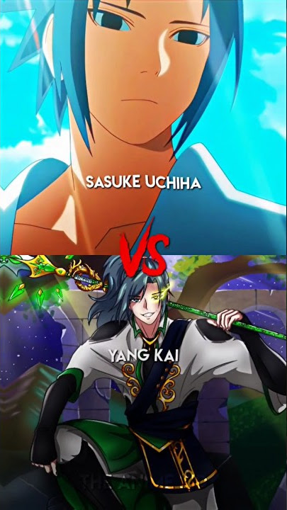 Sasuke Uchiha vs Yang Kai ⚡ (Neon Blade) | Naruto vs Martial Peak | #yangkai #sasuke #sasukeuchiha