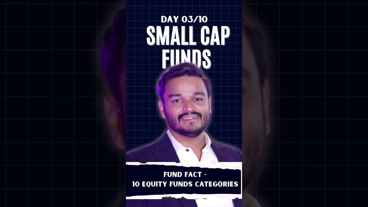 Day 3 of 10 equity fund categories to invest | SMALL CAP FUNDS | FUND FACT S01E03 #mutualfundsahihai