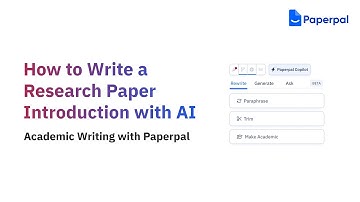 How to write a research paper introduction with AI (2/3) - Develop & Refine