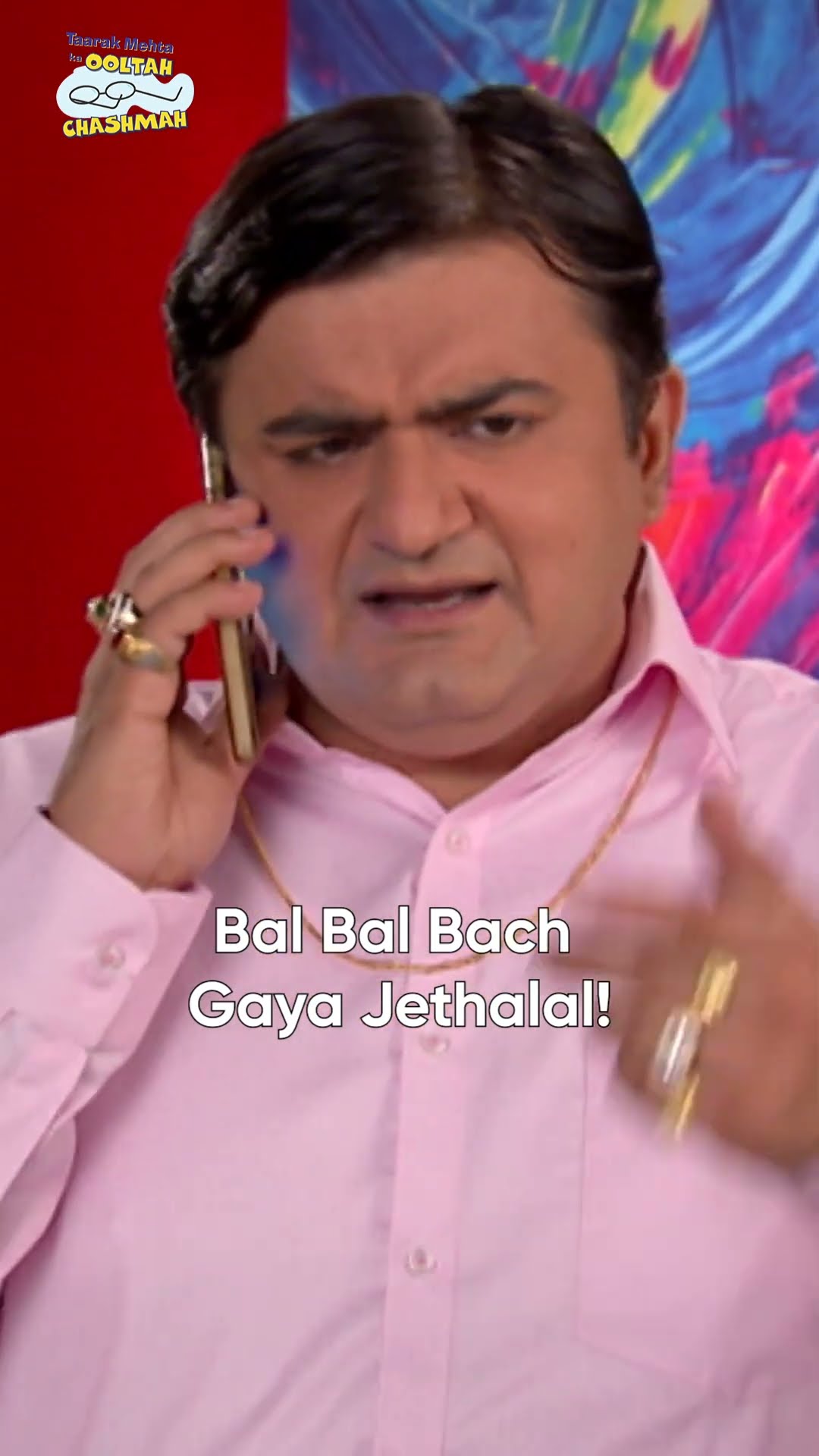 Bal bal bach gaya jethalal! #tmkoc #relatable #kumbh #funny #shorts #reels #relatives #home
