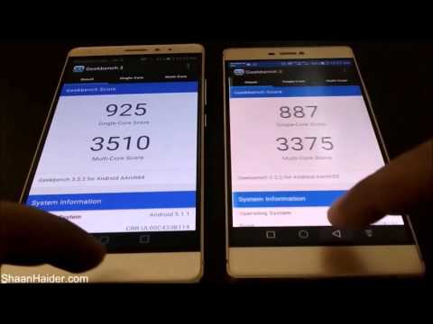 Huawei Mate S vs Huawei P8 - Benchmark Tests and Scores