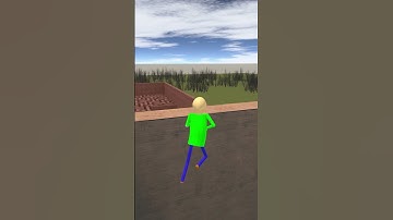 Baldi VS Moai And Plankton In Maze? #shorts