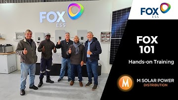 Fox 101 - Hands on FoxESS Training Session