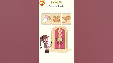 Eraser Puzzle Find & Delete level 34 Mobile GameAndroid ios, Max levels Gameplay Walkthrough#shorts