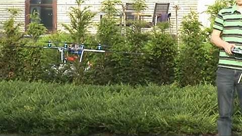 Gluonpilot quadrocopter